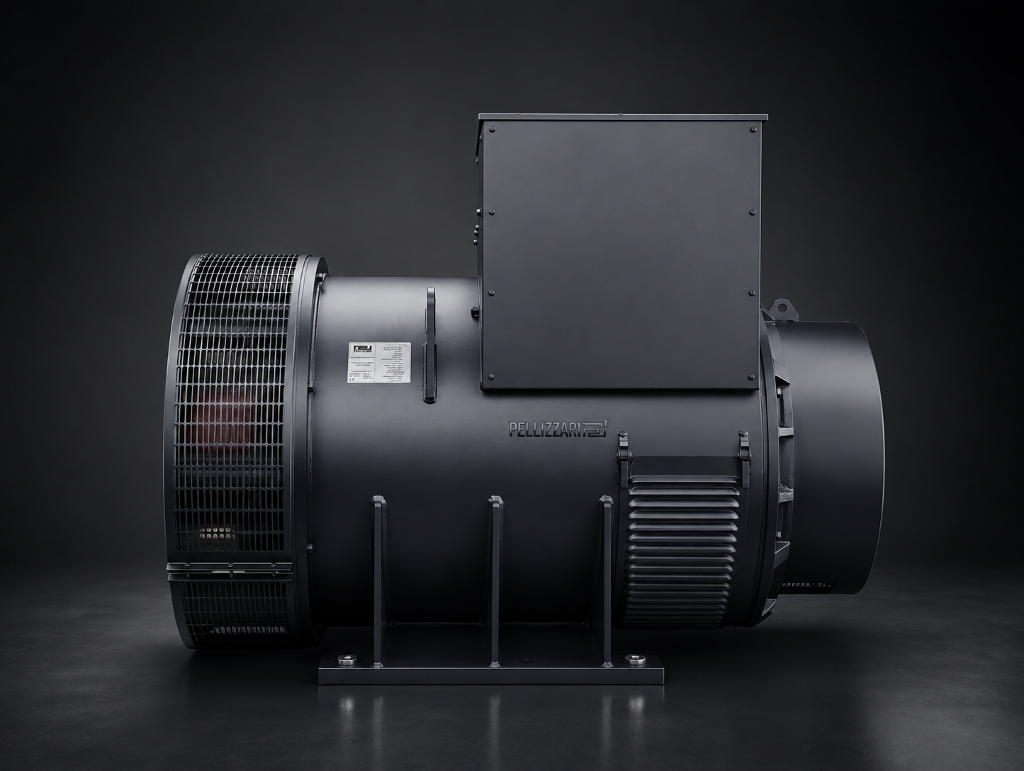 Pellizzari industrial alternator engineered for power generation applications